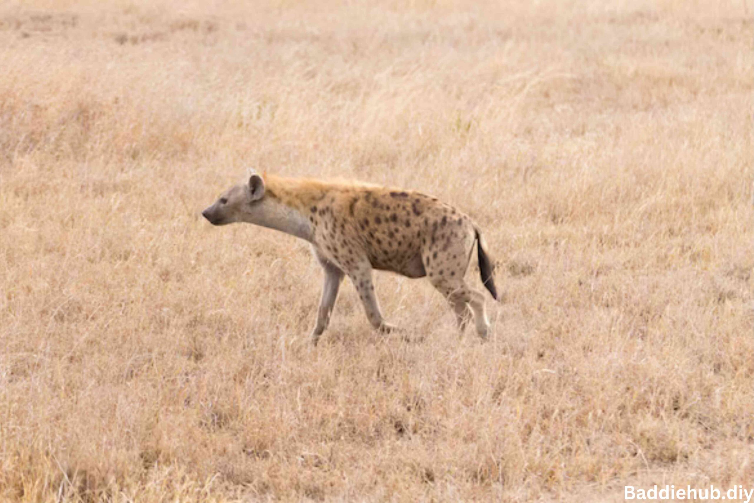 Hanging Hyena