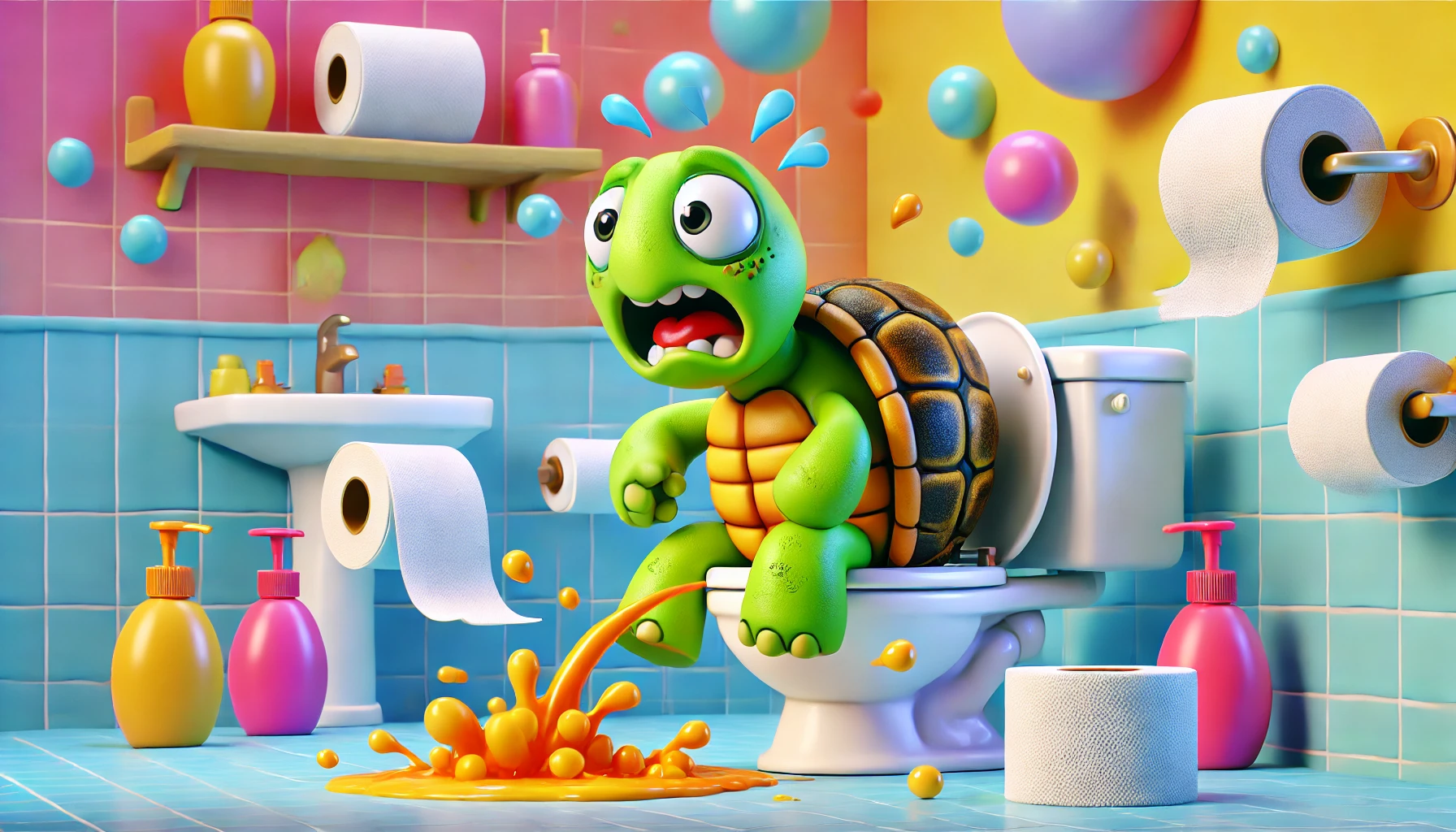 diarrhea of a cgi turtle final cartoon