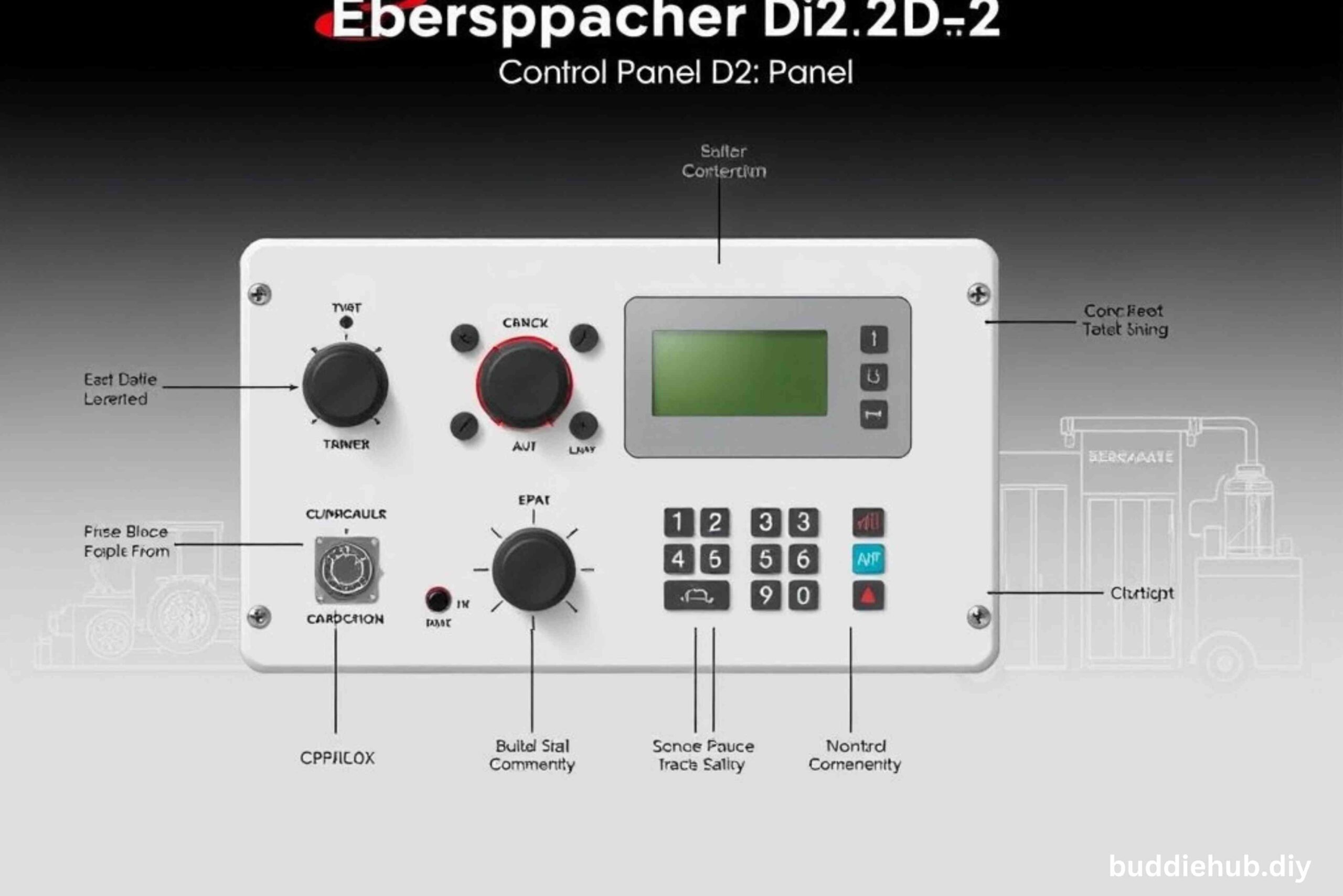 Eberspacher D2 Control Panel Primera Generacion No Enciende