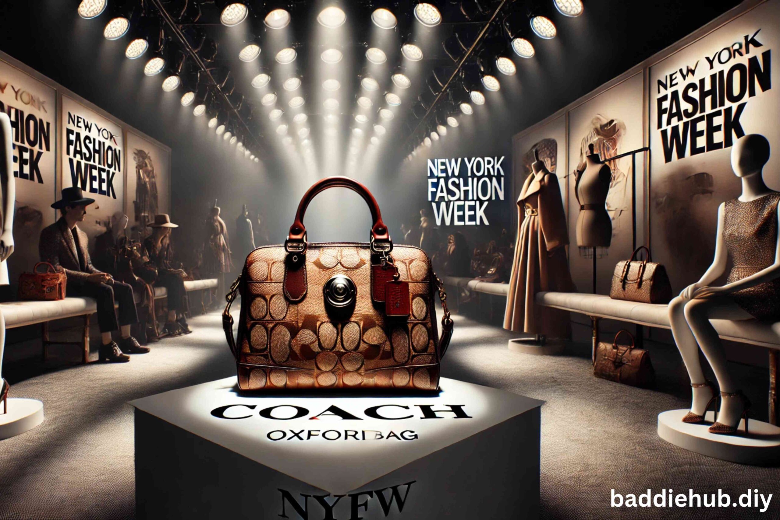 coach oxford bag nyfw